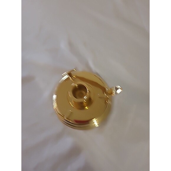 Partylight Brass Coated Tapered Candle Holder Base ONLY - Picture 4 of 7